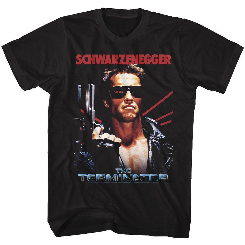 Terminator The Name Black Adult T Shirt